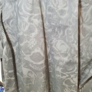 Genuine Harley-Davidson Black Men's XXL Button Down Mechanics Shirt